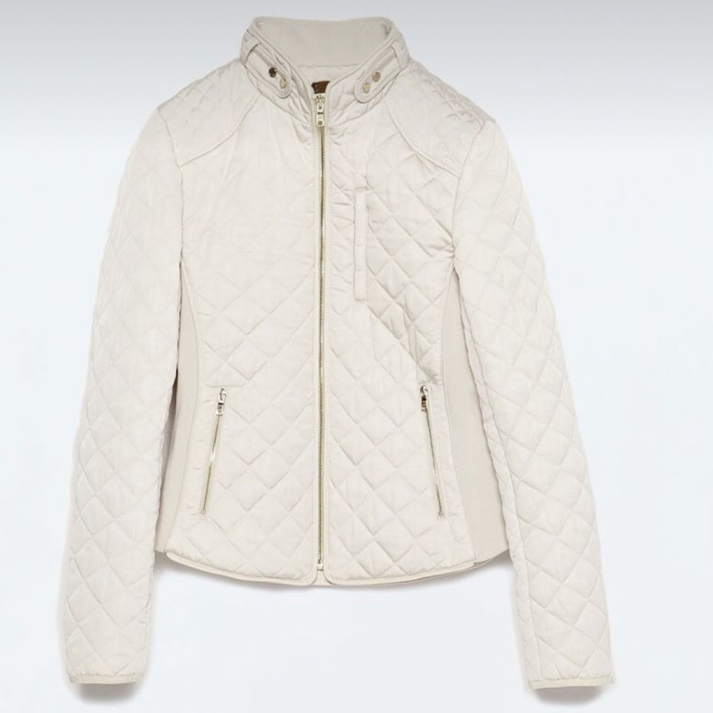 Zara fitted quilted jacket - Picture 4 of 10